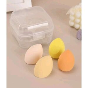 💕5/$18 4 pc. Large Makeup Sponge in Case